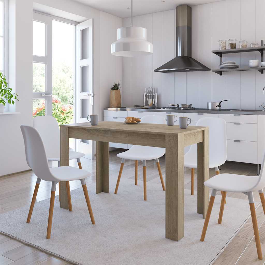 Mesa de Comedor HKH de Derivados de Madera Sonoma en Roble