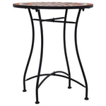 HKH Mesa Bistrô em Mosaico 60 Cm Cerâmica Castanho - Marrom