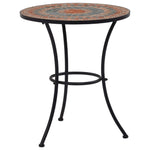 HKH Mesa Bistrô em Mosaico 60 Cm Cerâmica /cinzento - Laranja