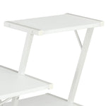 HKH Escritorio con Estante - Blanco