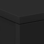HKH Mesa de Cabeceira em Derivados de Madeira - Preto