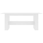 HKH Mesa de Jantar em Derivados de Madeira - Branco
