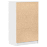HKH Aparador em Madeira Processada com 4 Gavetas 60 X 35 X 98,5 Cm - Branco