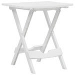 HKH Mesa de Jardim Dobrável 45,5x38,5x50 Cm - Branco