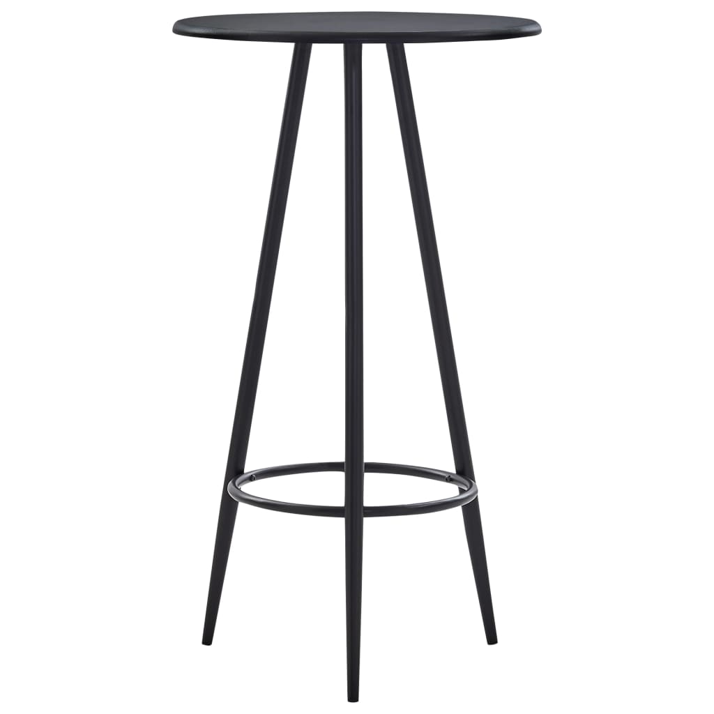 Mesa de bar HKH de MDF - Negro