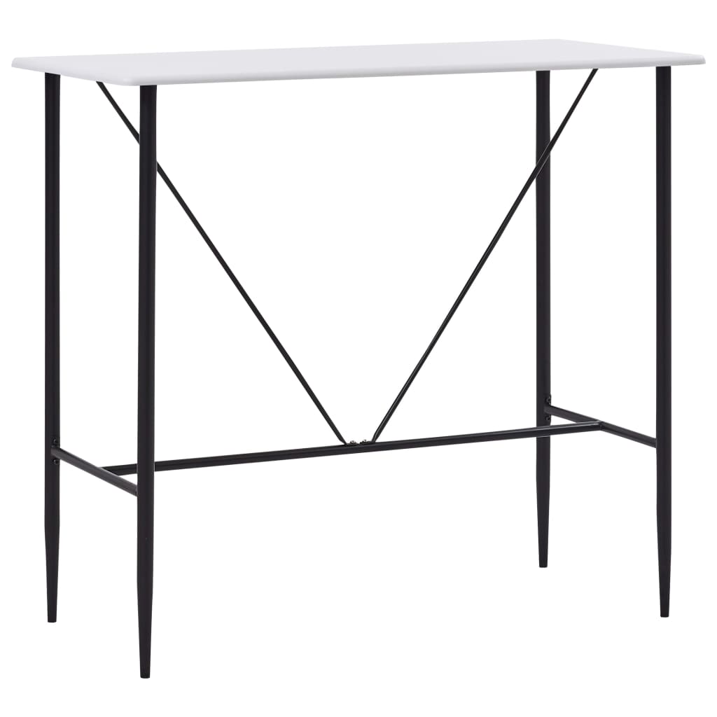 Mesa de bar HKH de MDF - Blanco