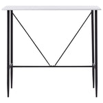 HKH Mesa de Bar em MDF - Branco