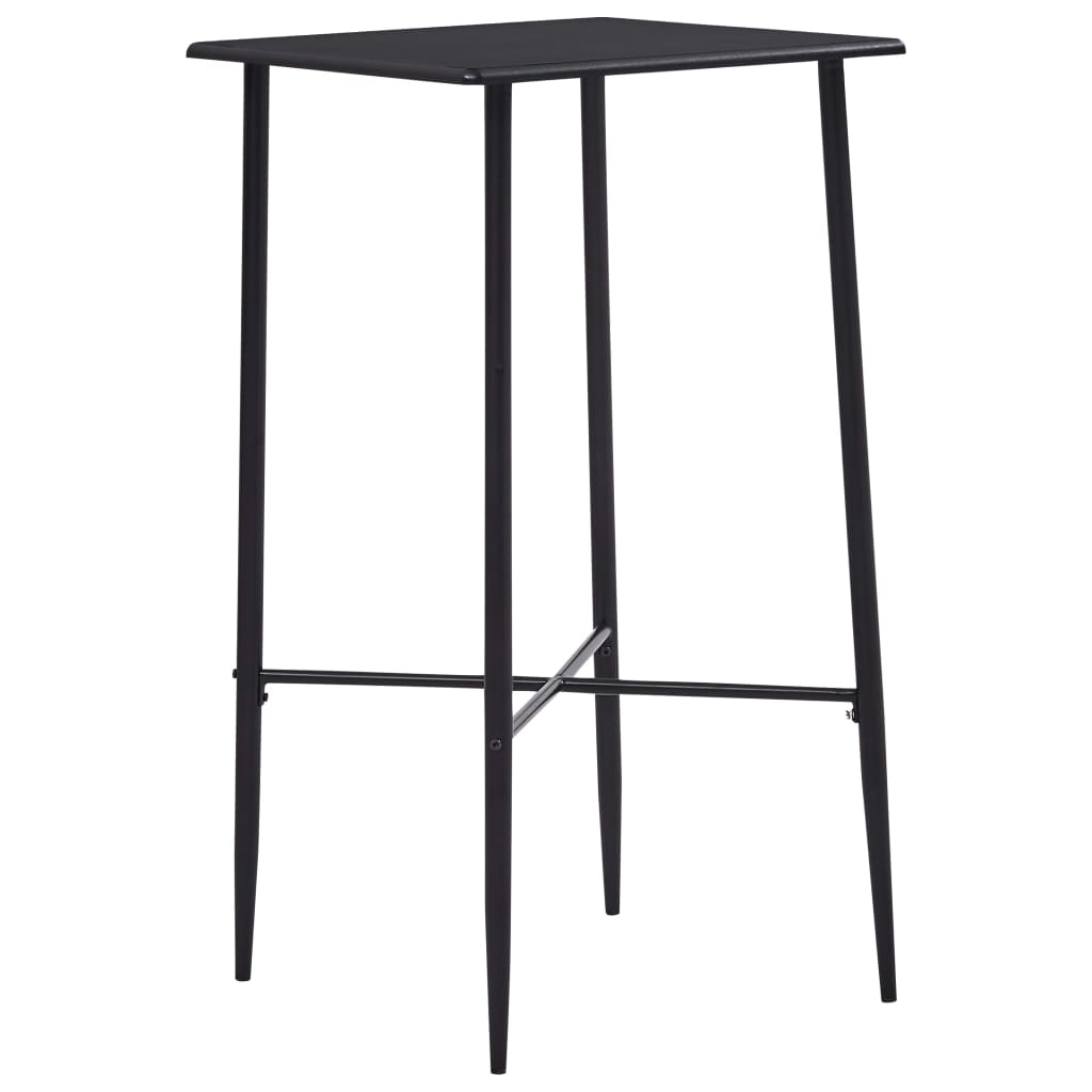 Mesa de bar HKH de MDF - Negro