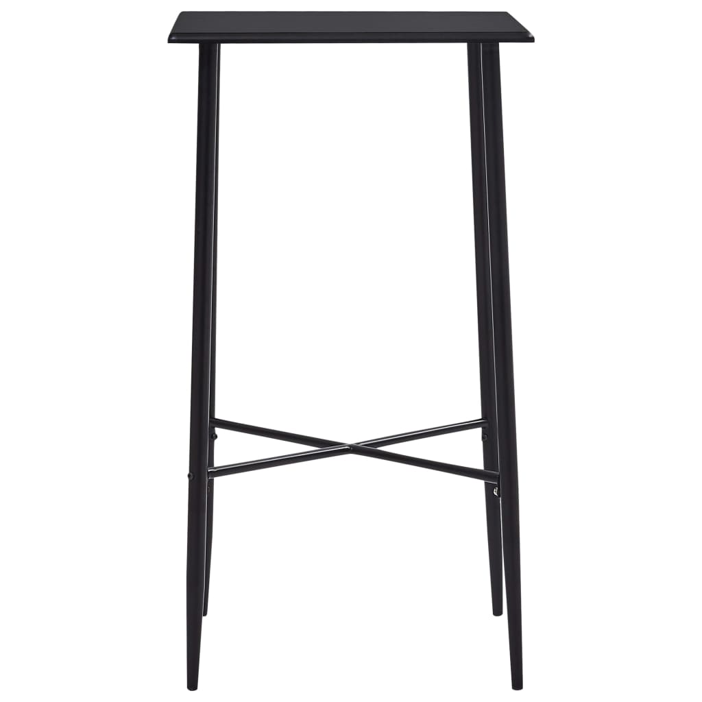 Mesa de bar HKH de MDF - Negro