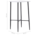 HKH Mesa de Bar em MDF - Branco