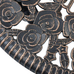 HKH 3 Pcs Conjunto Bistrô Alumínio Fundido - Marrom