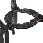 HKH 3 Pcs Conjunto Bistrô Alumínio Fundido - Marrom
