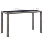 HKH Mesa de Jardim Vime Pe - Antracite