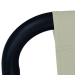 HKH Espreguiçadeira De Jardim 200x90 Cm Aço - Creme