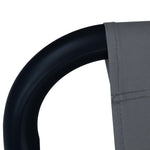 HKH Espreguiçadeira De Jardim 200x90 Cm Aço Cinzento - Cinzeto