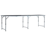 HKH Mesa para Beer Pong Dobrável 240 cm - Preto
