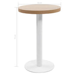 HKH Mesa de Bar em MDF - Castanho Claro