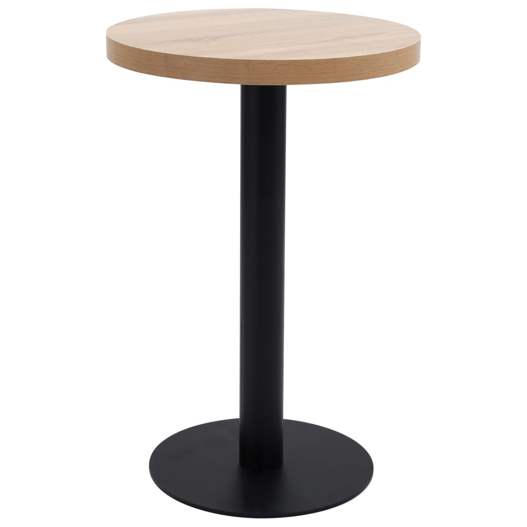 HKH Mesa de Bar em MDF - Castanho Claro