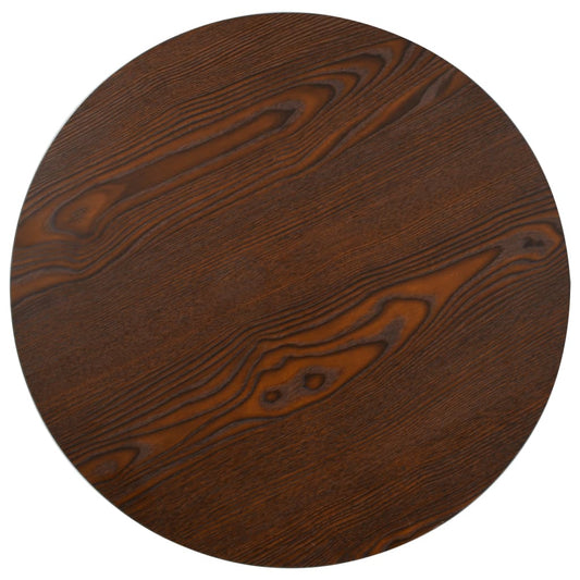 Mesa de bar HKH de MDF - Marrón Oscuro