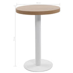HKH Mesa de Bar em MDF - Castanho Claro