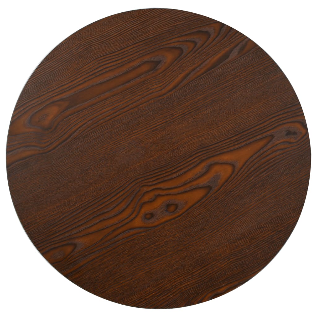 Mesa de bar HKH de MDF - Marrón Oscuro
