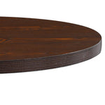 HKH Mesa de Bar 80 Cm em MDF - Castanho Escuro
