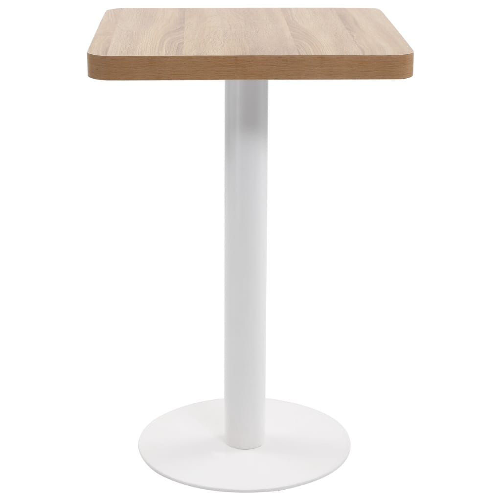Mesa de Bar HKH de MDF - Marrón Claro