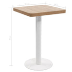 HKH Mesa de Bar em MDF - Castanho Claro