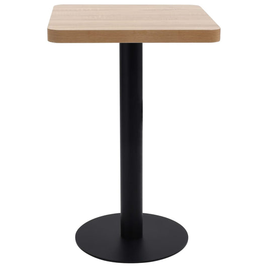 Mesa de Bar HKH de MDF - Marrón Claro