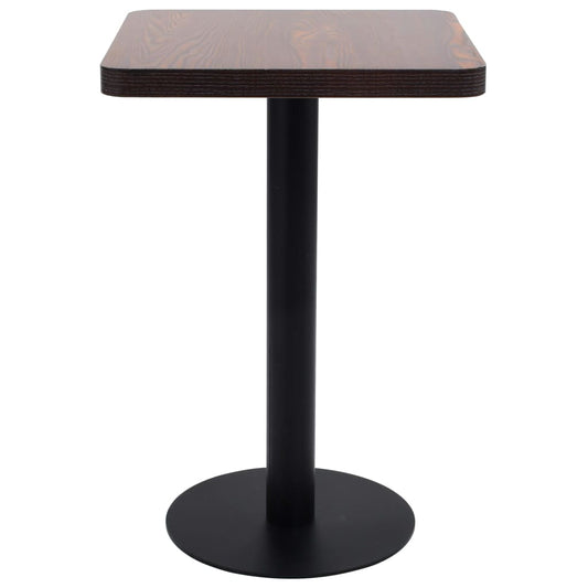 HKH Mesa de Bar em MDF - Castanho Escuro
