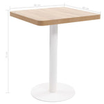 HKH Mesa de Bar em MDF - Castanho Claro