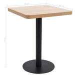 HKH Mesa de Bar em MDF - Castanho Claro