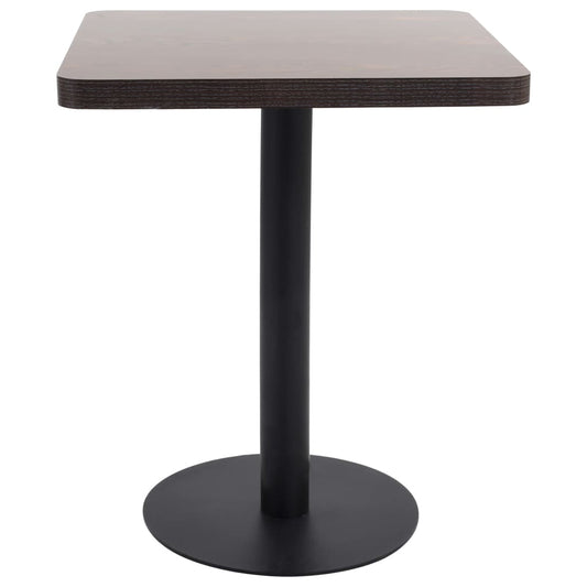 HKH Mesa de Bar em MDF - Castanho Escuro