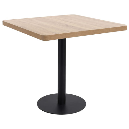 Mesa de Bar HKH de MDF - Marrón Claro