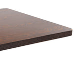 HKH Mesa de Bar em MDF - Castanho Escuro