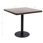 HKH Mesa de Bar em MDF - Castanho Escuro