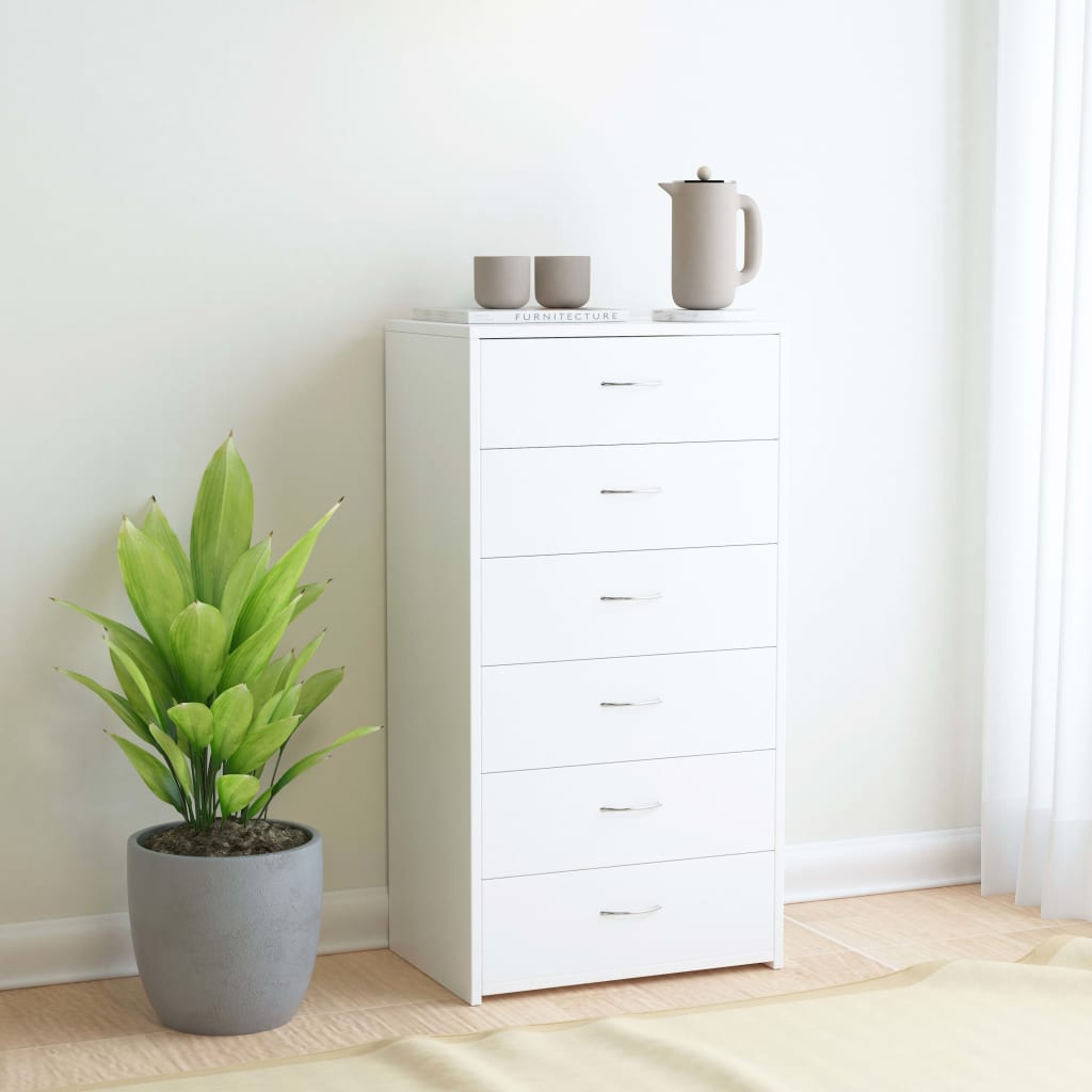 HKH Aparador en Aglomerado 50 X 34 X 96 Cm - Blanco
