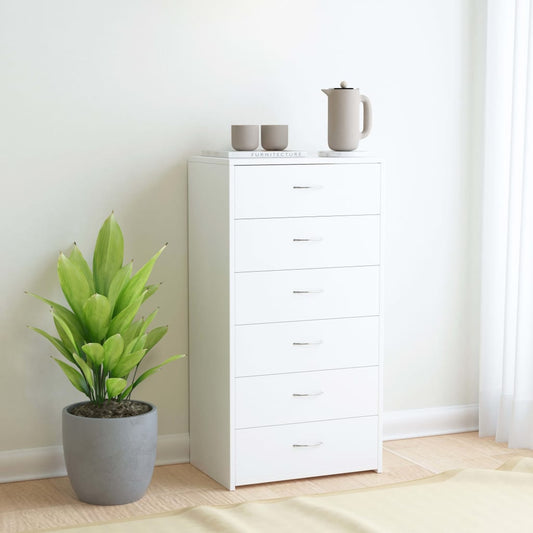 HKH Aparador en Aglomerado 50 X 34 X 96 Cm - Blanco