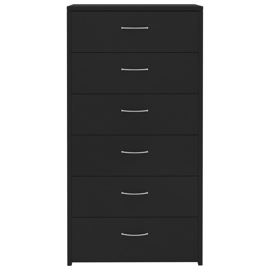 HKH Aparador em Aglomerado 50 X 34 X 96 Cm - Preto