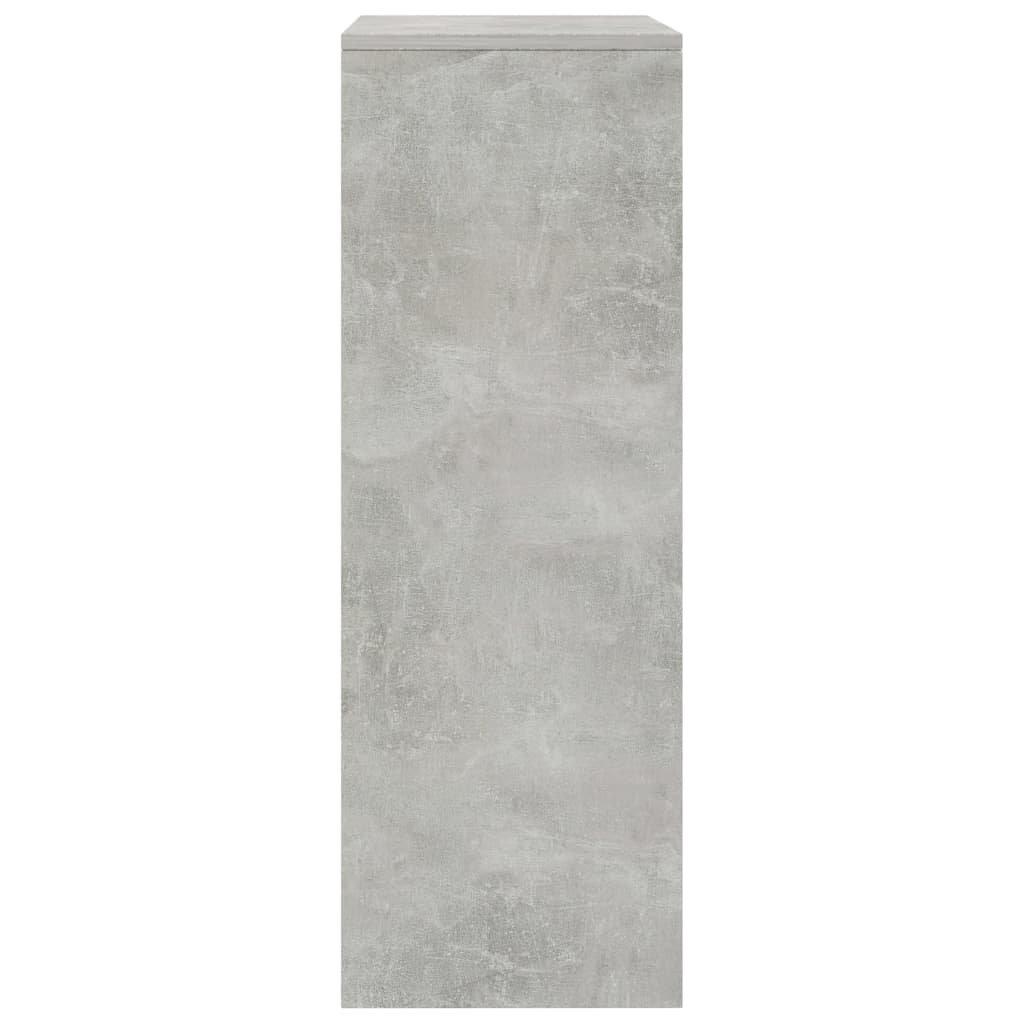 HKH Aparador em Aglomerado 50 X 34 X 96 Cm - Cinzento-Cimento