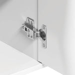 HKH Aparador em Aglomerado com 3 Portas e 1 Gaveta 88 X 30 X 70 Cm - Branco