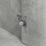HKH Aparador em Aglomerado com 3 Portas e 1 Gaveta 88 X 30 X 70 Cm - Cinzento-Cimento