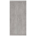 HKH Aparador em Aglomerado com 2 Portas e 4 Gavetas 88 X 30 X 65 Cm - Cinzento-Cimento