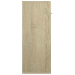 Aparador HKH de aglomerado con 2 puertas 60 x 30 x 75 cm - Roble Sonoma