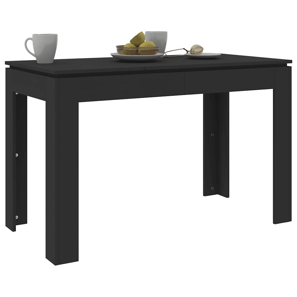Mesa de comedor HKH de contrachapado - Negro