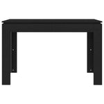 HKH Mesa de Jantar em Contraplacado - Preto