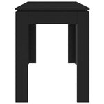 HKH Mesa de Jantar em Contraplacado - Preto