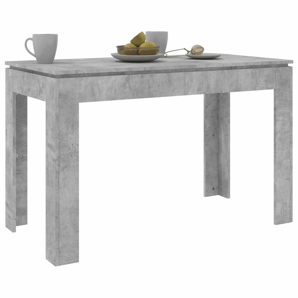 Mesa de comedor HKH de contrachapado - Gris cemento
