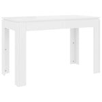 HKH Mesa de Jantar em Contraplacado Brilhante - Branco