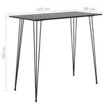 HKH Mesa de Bar - Preto
